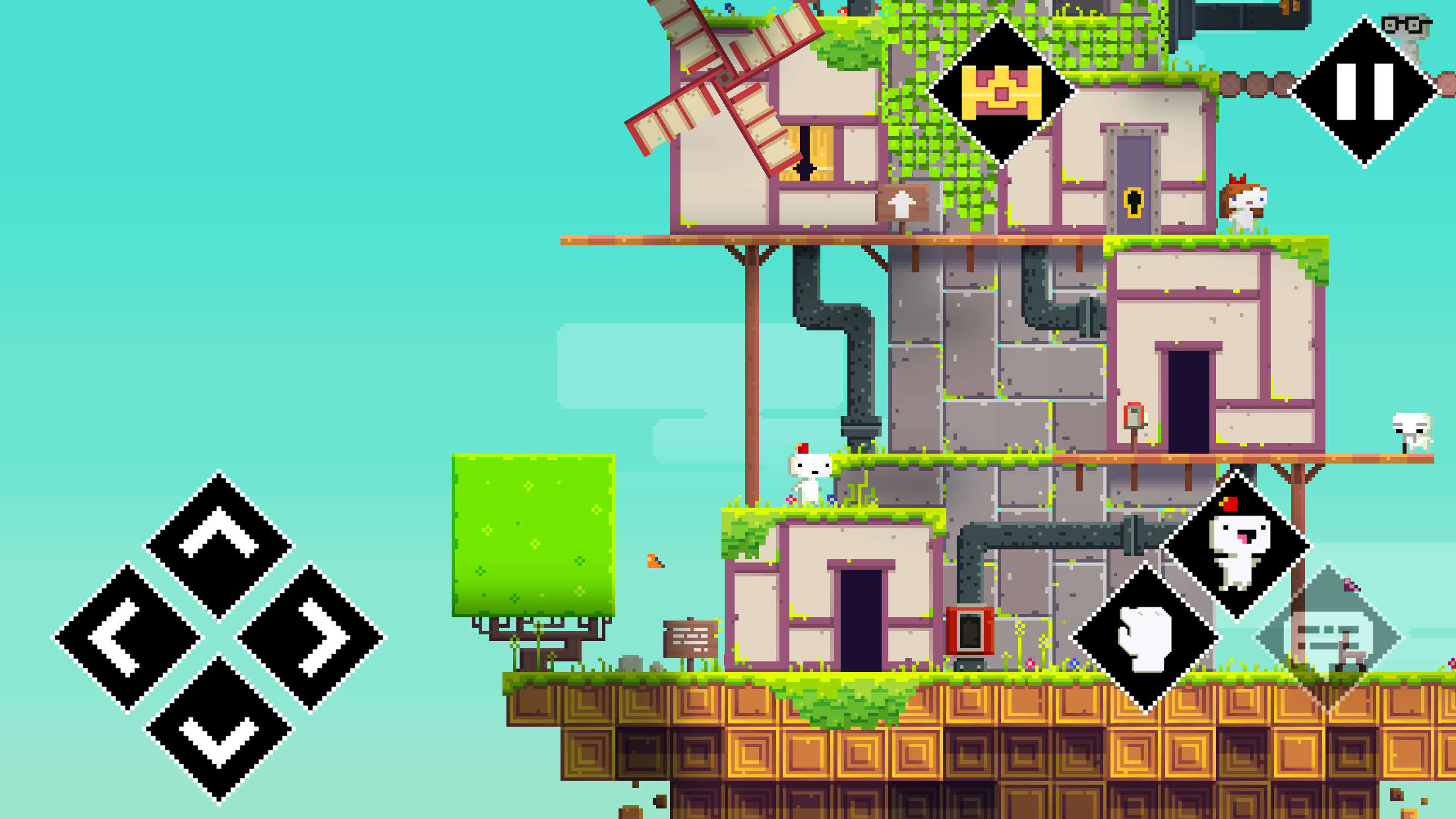 3D platformer, Fez, makes its way to mobile Stately Play