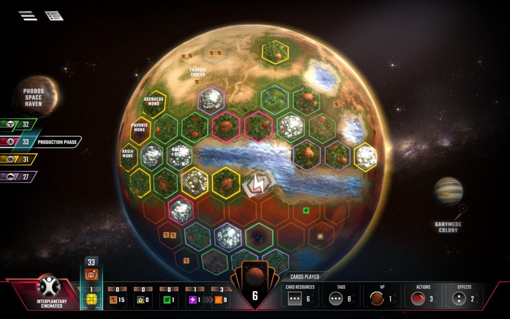 Review: Terraforming Mars – Stately Play